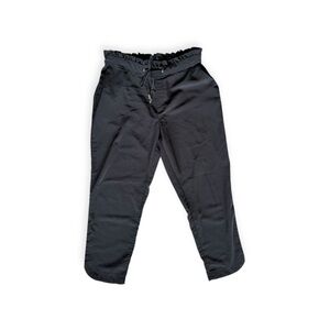 Mango casual black pants medium  pockets